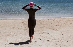 Standard swimwear and equipment (Wetsuit)