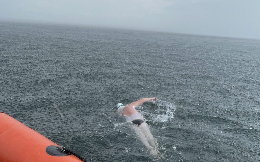 rough water swim lightning john charles curley