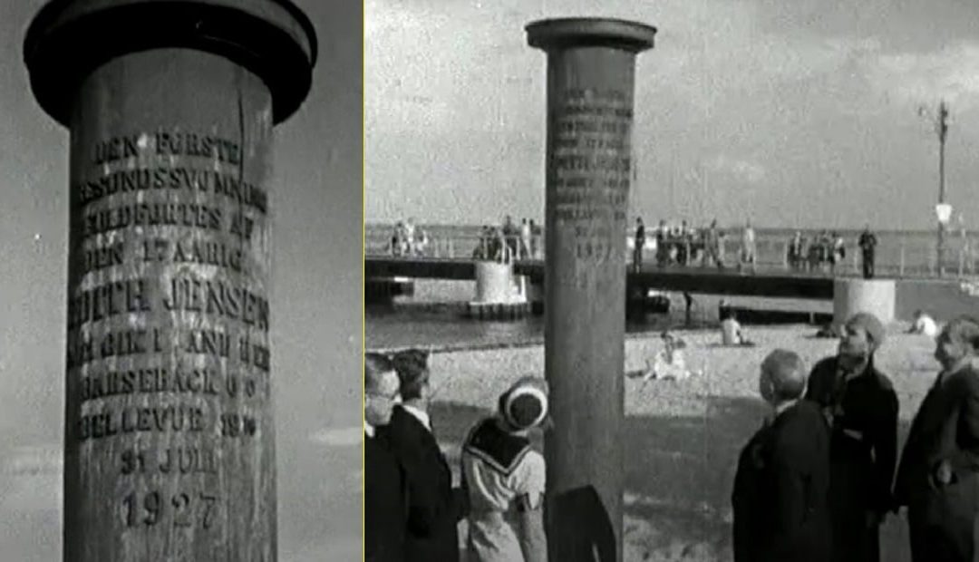the first öresund crossing edith jensen 1927 monument