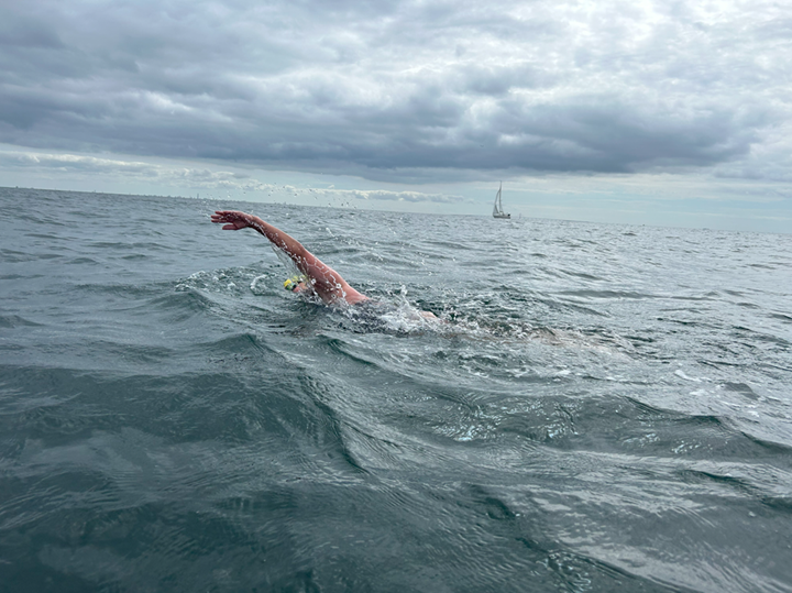 Karen lundgren open water swimoresund