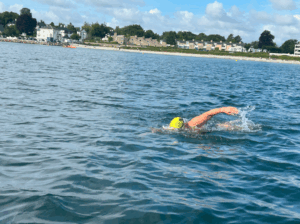 Karen lundgren start bellevue swimoresund