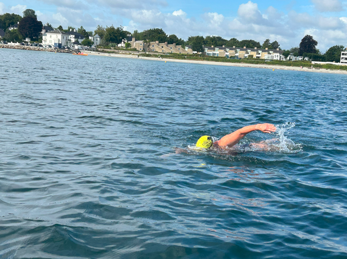 Karen lundgren start bellevue swimoresund